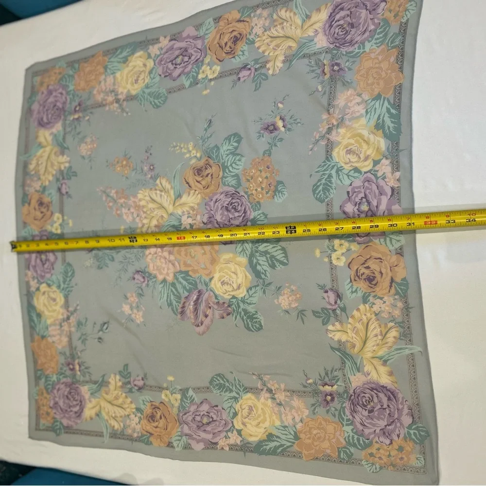 80s Floral Wallpaper Scarf